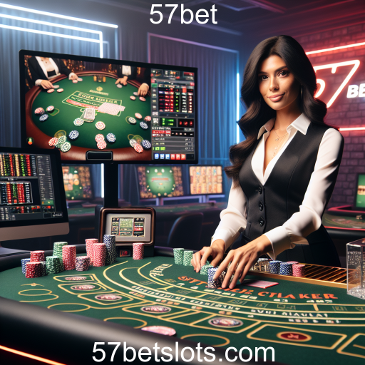 A Emoção do Cassino Ao Vivo no 57bet